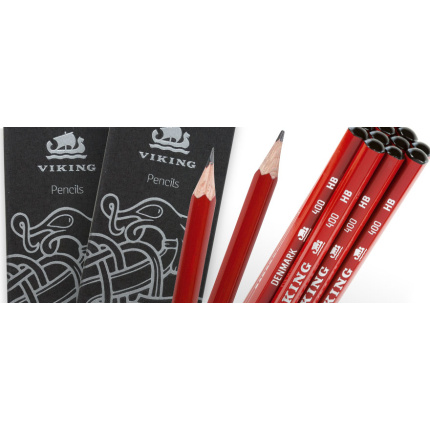 BLYANTER - VIKING SKJOLDUNGEN 400-4 -RØD