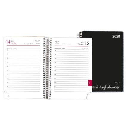 SPIRAL DAGKALENDER MINI  2026 SORT