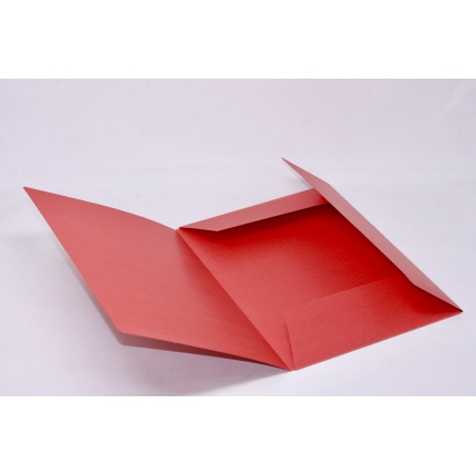 Mappe DKF-125 (250g SVANE), A4 - RØD