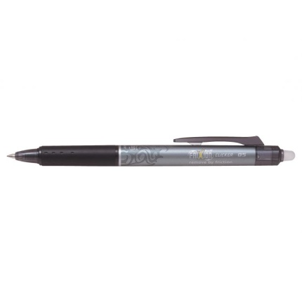 PILOT FRIXION CLICKER 0,5 SORT (Skaffevare)