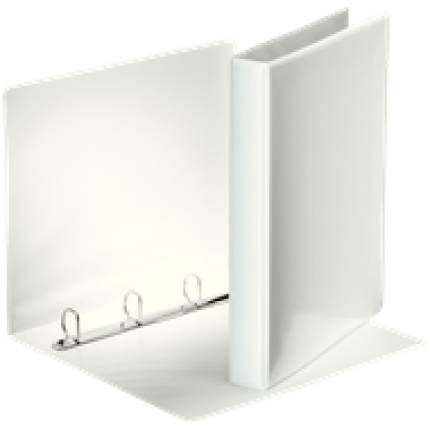 PANORAMA-BIND A4 - 4DR/25-2/0 - HVID (SKAFFEVARE)