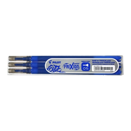 REFIL PILOT - FRIXION POINT 0,5 MM - BLÅ - SKAFFEVARE