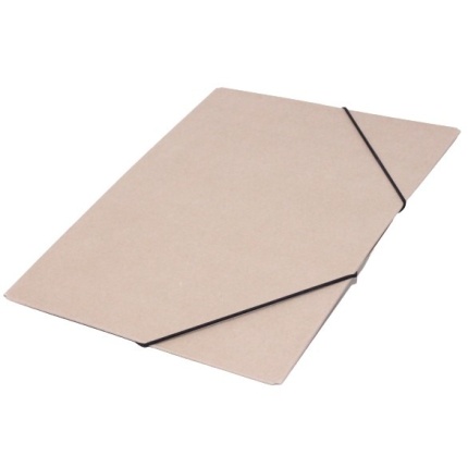 Fidelemappe DKF 500g. - 450,  A4 m/elastik