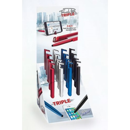 TOUCHPEN DISPLAY  - 3 i 1 KUGLEPEN - 14,7 cm