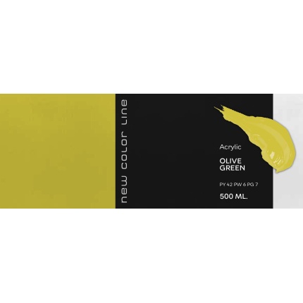 New Color Line 500 ml - Olive Green