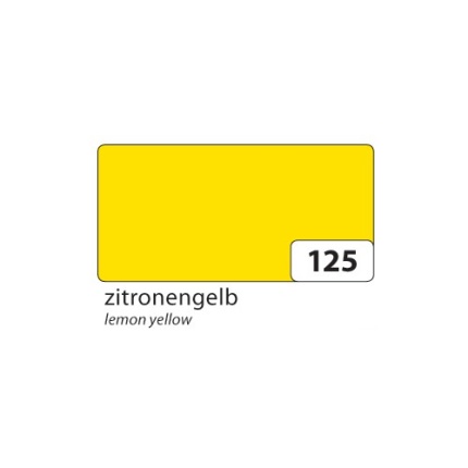 PLAKATKARTON 380g - GUL (600)(125)