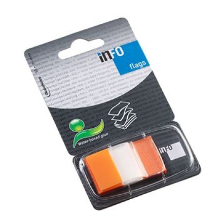 INDEXFANER BRED - ORANGE 50 STK
