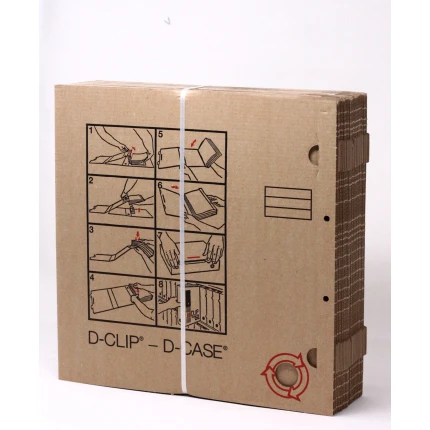 D-Case. til D-Clip - 100 stk (SKAFFEVARE)