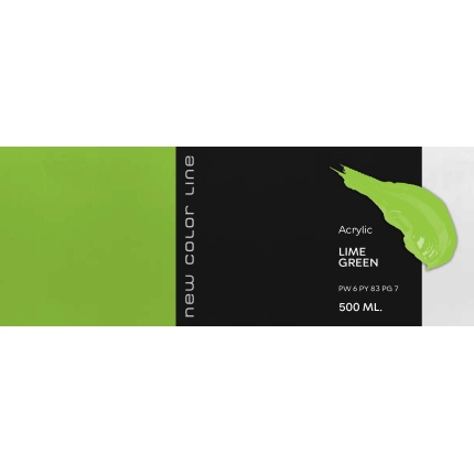 New Color Line 500 ml - Lime Green