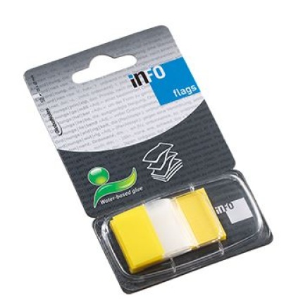 INDEXFANER BRED - GUL 50 STK