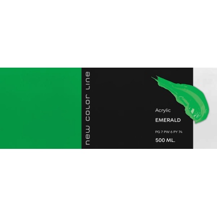 New Color Line 500 ml - Emerald