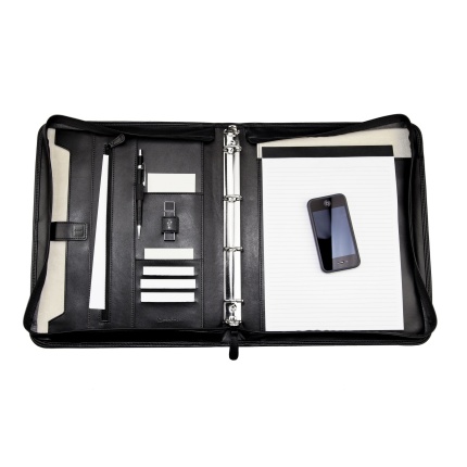 KONFERENCEMAPPE M/BLOK - 30X36,3X5 CM (SKAFFEVARE)