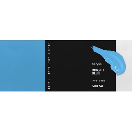 New Color Line 500 ml - Bright Blue