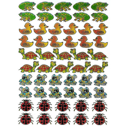 STICKERS SMÅ DYR