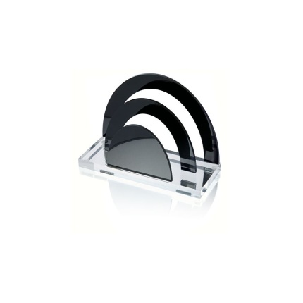 BREVHOLDER ACRYL/SORT - EXCLUSIVE (SKAFFEVARE)