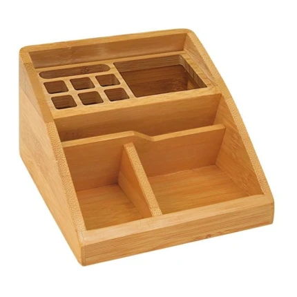 DESK ORGINASER I BAMBOO M. 3 RUM - SKAFFEVARE