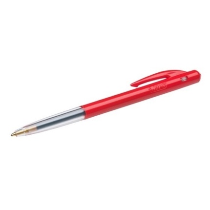BIC M-10 MEDIUM RØD 50 STK.
