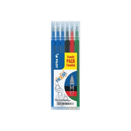 PILOT FRIXION MEDIUM TIP  6 STK I SÆT
