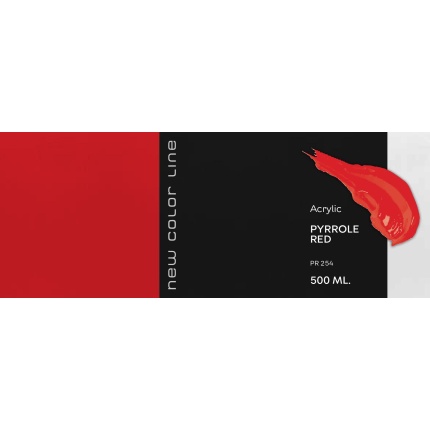 New Color Line 500 ml - Pyrrole Red