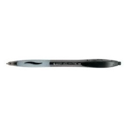 BIC ATLANTIS 1,6 SORT METAL 12 STK.