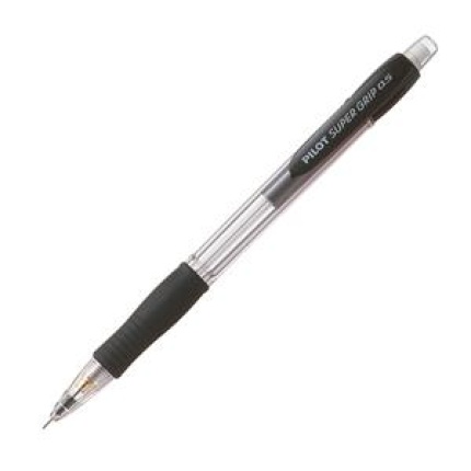 PILOT SUPER GRIP 0,5 SORT