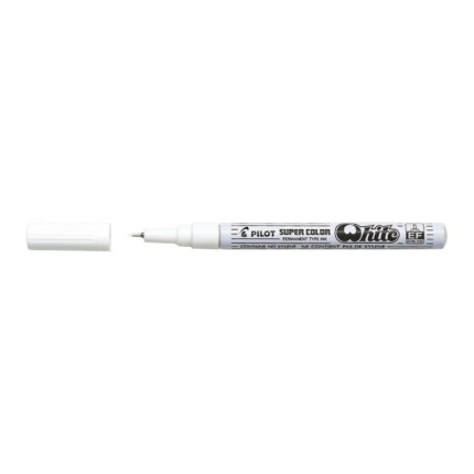 PILOT SUPER COLOR HVID EF (SKAFFEVARE)