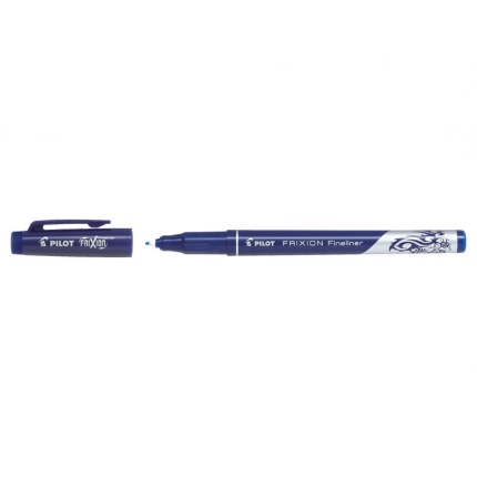 PILOT FRIXION FINELINER - BLÅ