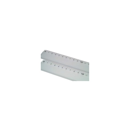 LINEAL 30 CM. CRYSTAL CLEAR 20 STK