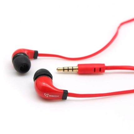 EARPHONE M/MICROPHONE RØD