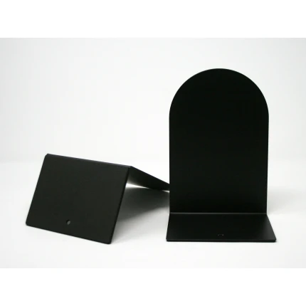 BOGSTØTTER 20 CM. METAL SORT 2 STK - DANBLOK