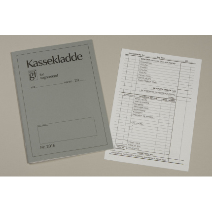 KASSEKLADDE GF2016 FOR VOGNMÆND 140X205MM - 32 BLADE