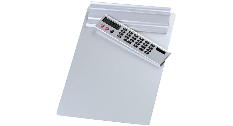CLIPBOARD METAL A4 M/LOMMEREGNER