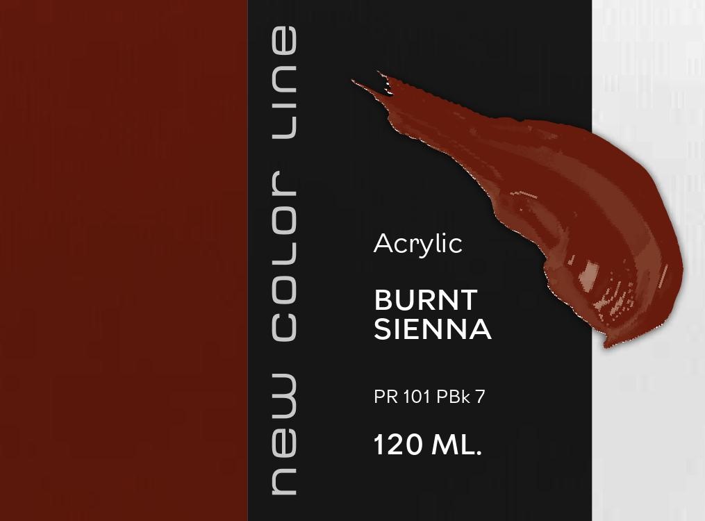 New Color Line 120 ml - Burnt Sienna