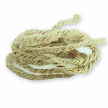 JUTE BÅND HVID ØKO RL. 470 M (SKAFFEVARE)