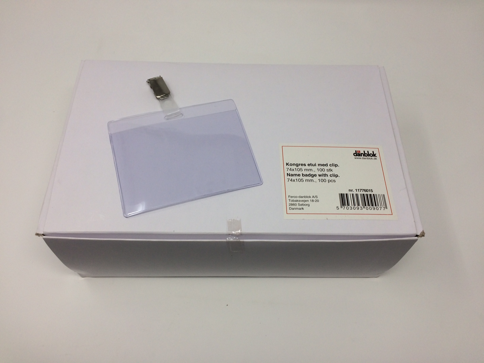 KONGRES ETUI 74 X 105 MED CLIP