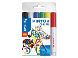 PILOT PINTOR CLASSIC - FINE 6 STK