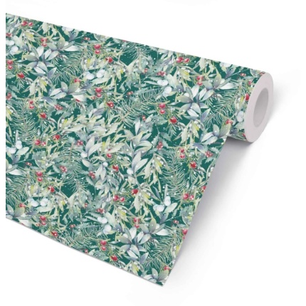 ØKONOM 38 CM " WINTER GREEN " 165M 5 KG KRAFTPAPIR