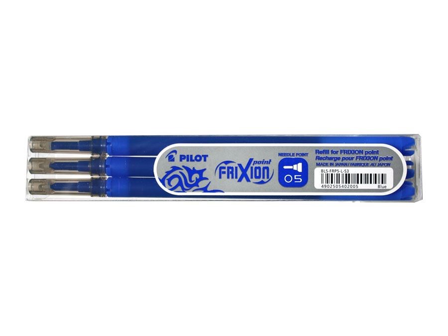 REFIL PILOT - FRIXION POINT 0,5 MM - BLÅ - SKAFFEVARE
