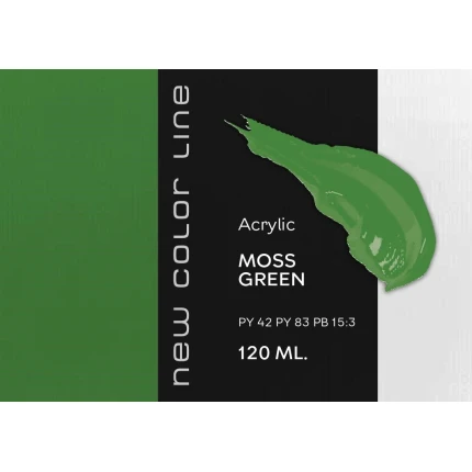 New Color Line 120 ml - Moss Green