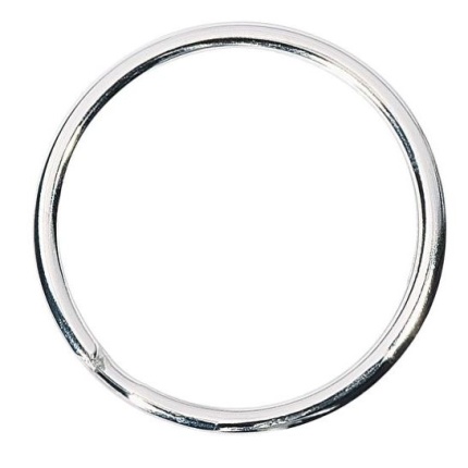 NØGLERING Ø 38 MM - 100 STK