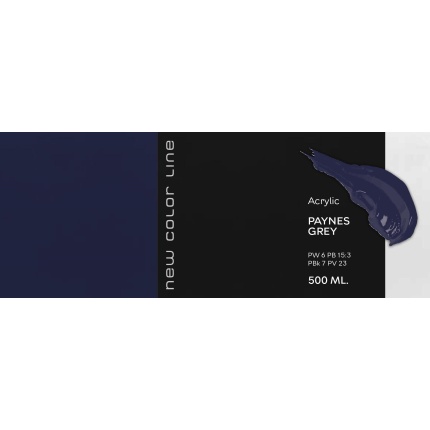 New Color Line 500 ml - Paynes Grey