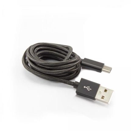KABEL USB-C SORT 1,5 M.