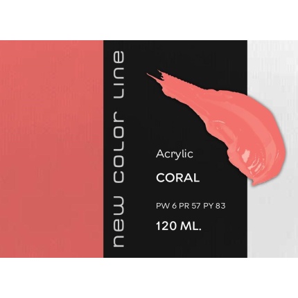 New Color Line 120 ml - Coral