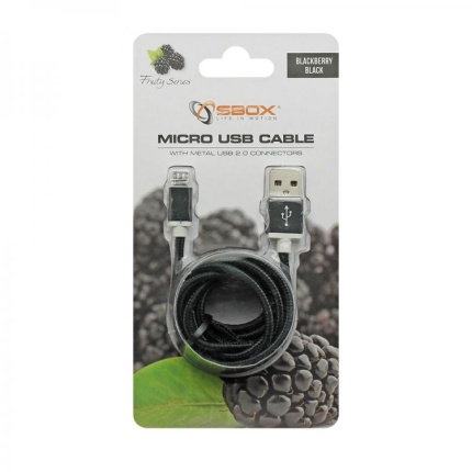 KABEL USB-MICRO 1,5M   SORT