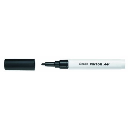 PILOT PINTOR - FINE - SORT SKAFFEVARE