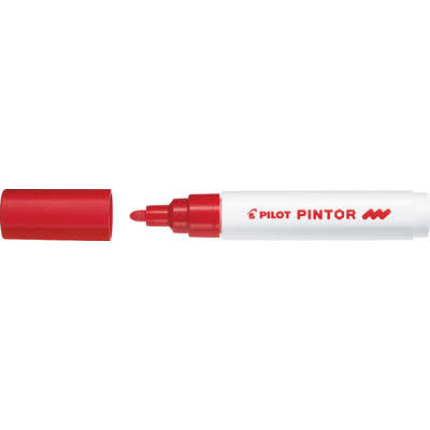 PILOT PINTOR - MEDIUM - RØD