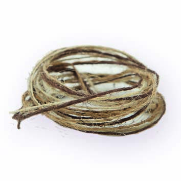 JUTE BÅND BRUN MELERET  RL. 166 M