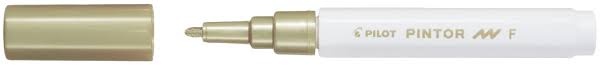 PILOT PINTOR - FINE - GULD SKAFFEVARE