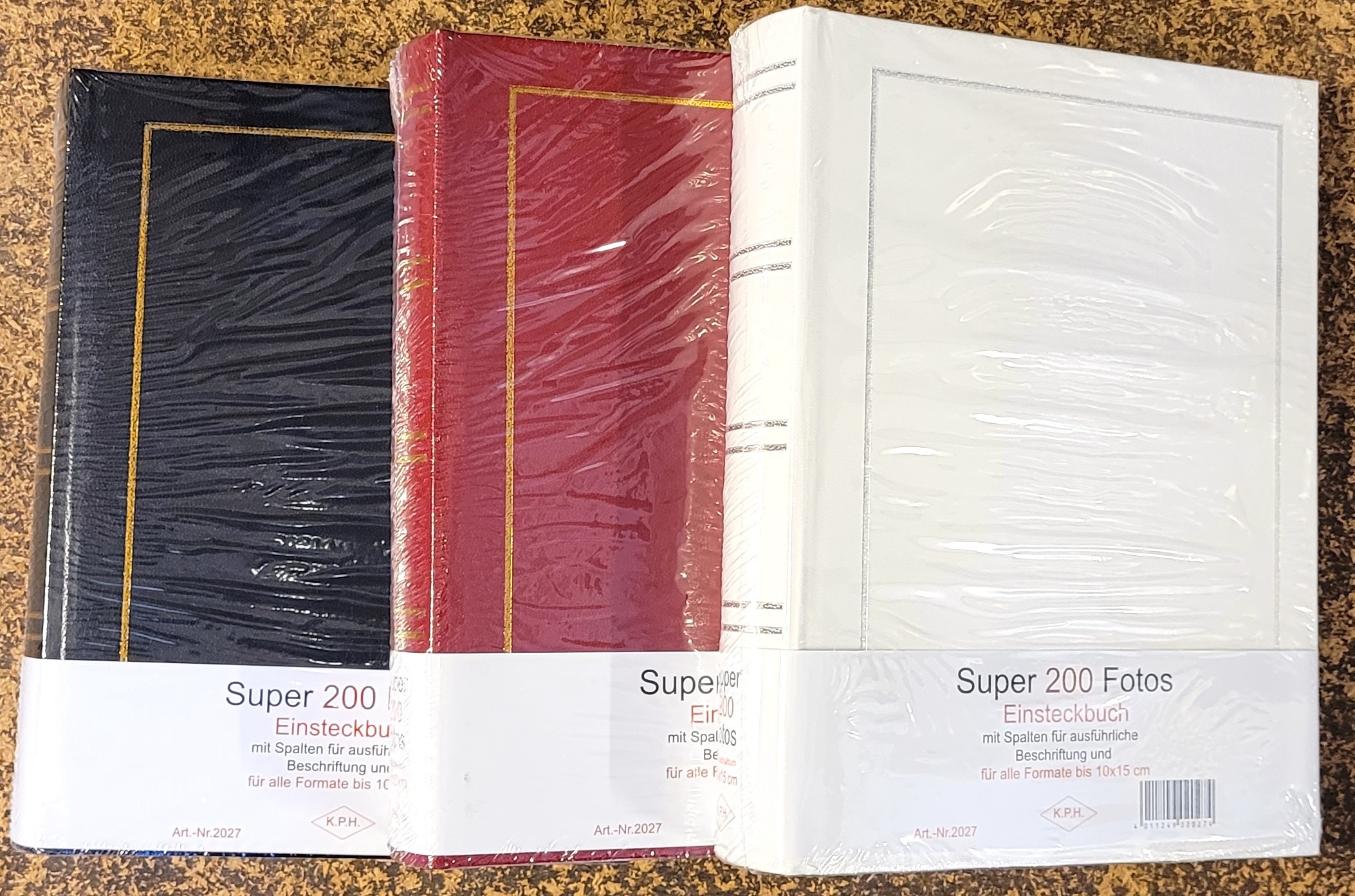 FOTOALBUM SUPER 200 ASS. FV.