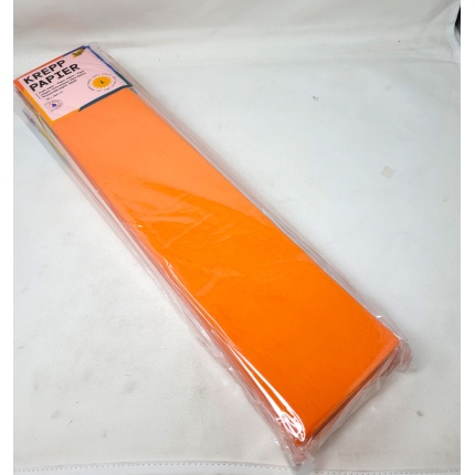 CREPEPAPIR ORANGE 50 x 250CM 28G (822109)